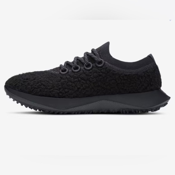 Allbirds Wool Dasher Fluffs Sneakers Black Size 11 - Picture 4 of 8